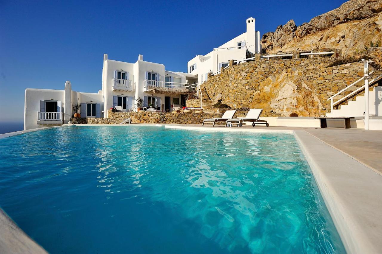 Mermaid Luxury Villas - Aquata Private Pool Fanari  Eksteriør bilde