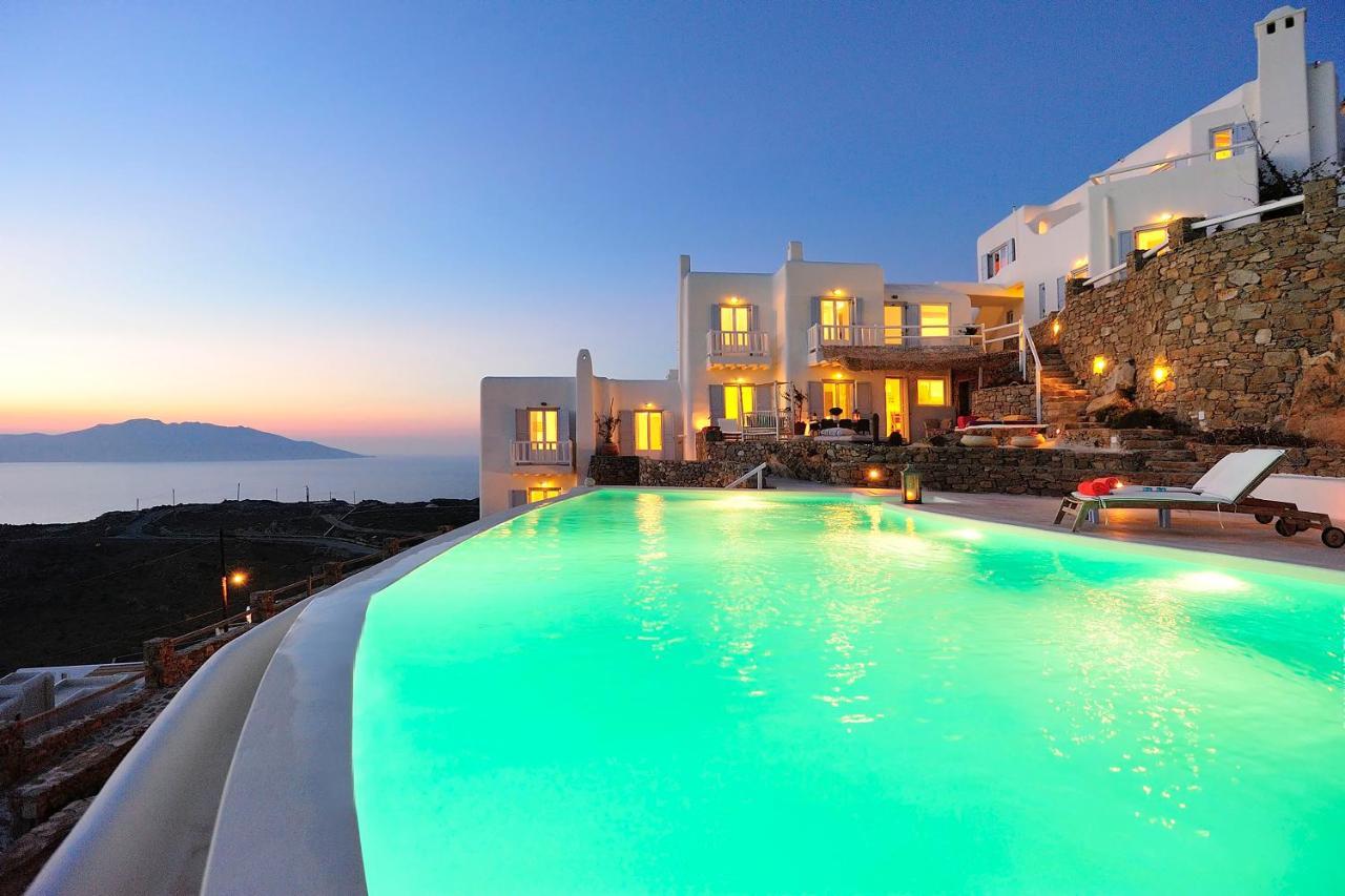 Mermaid Luxury Villas - Aquata Private Pool Fanari  Eksteriør bilde