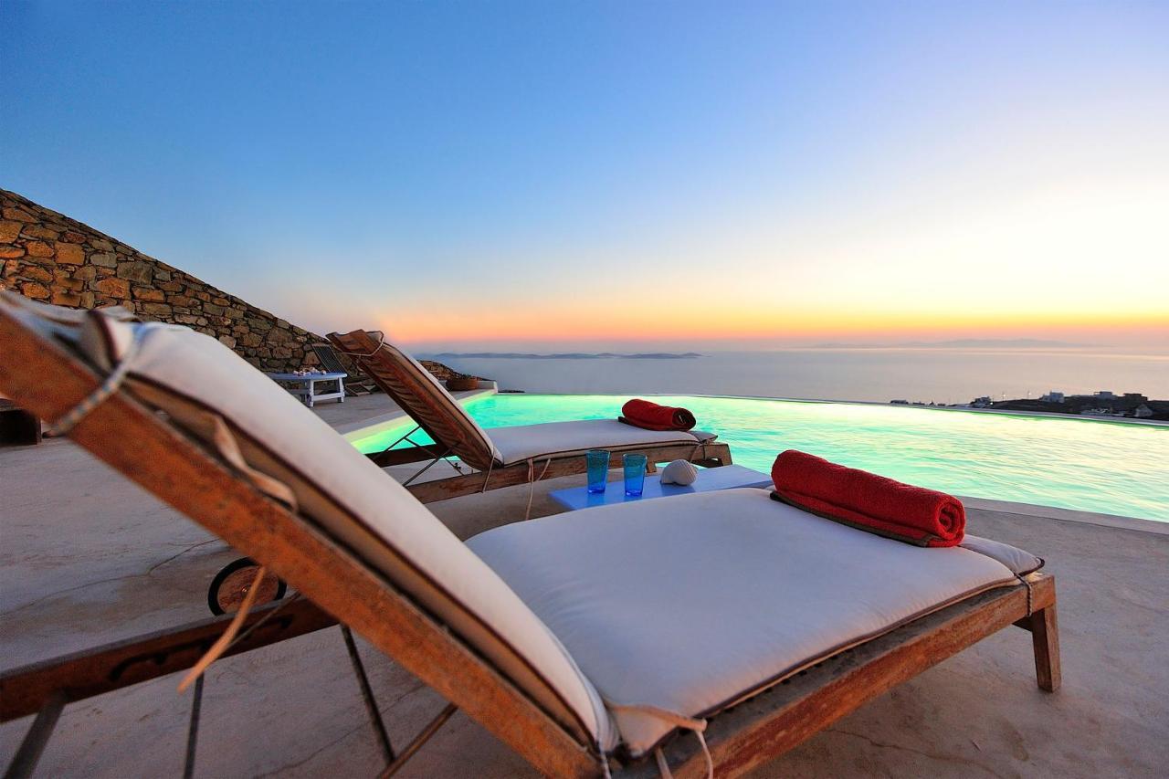 Mermaid Luxury Villas - Aquata Private Pool Fanari  Eksteriør bilde