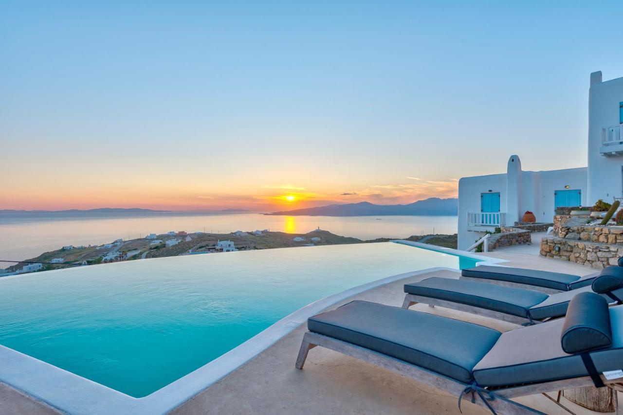 Mermaid Luxury Villas - Aquata Private Pool Fanari  Eksteriør bilde