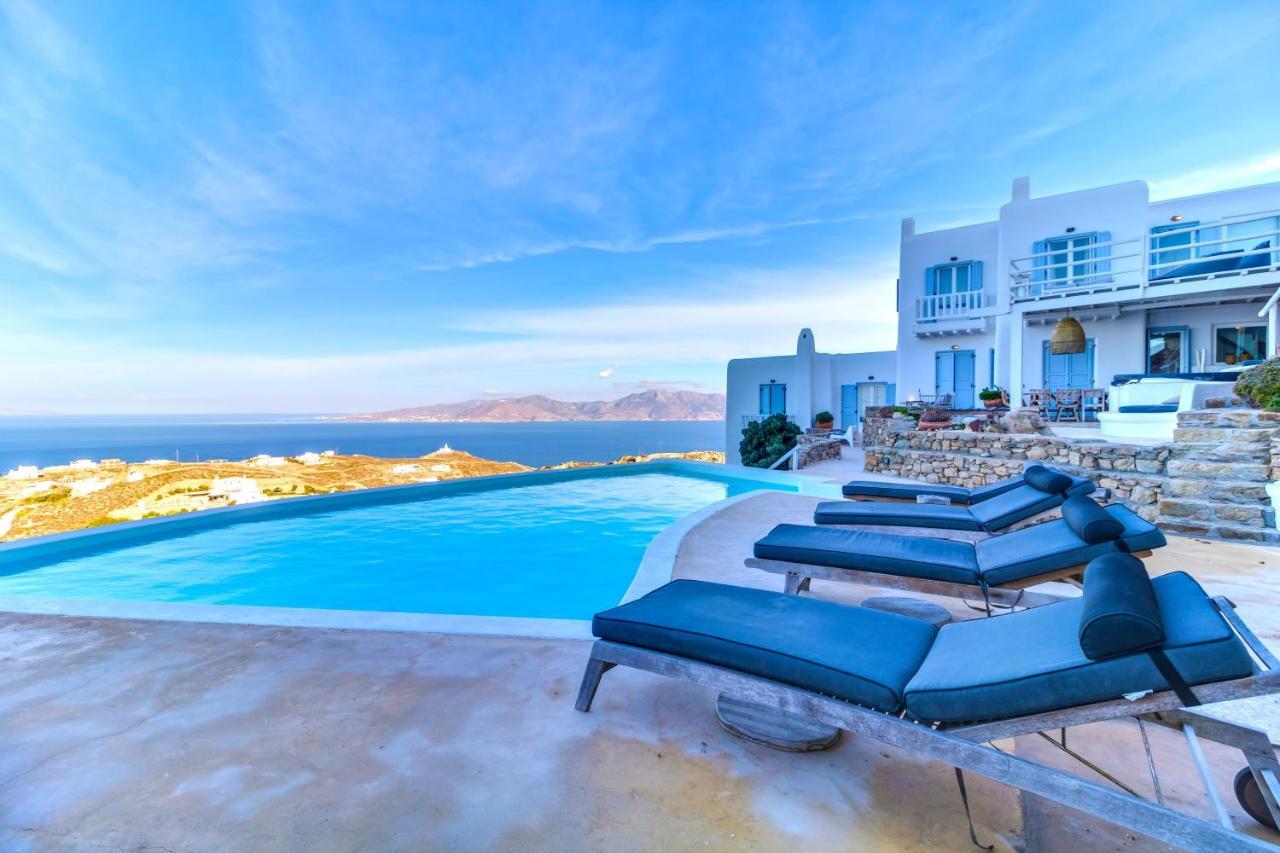 Mermaid Luxury Villas - Aquata Private Pool Fanari  Eksteriør bilde